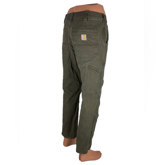Carhartt Pants 31 X 28 (actual) BN2802-M Relaxed Canvas Double Knee Lot Of 2 - Picture 5 of 16